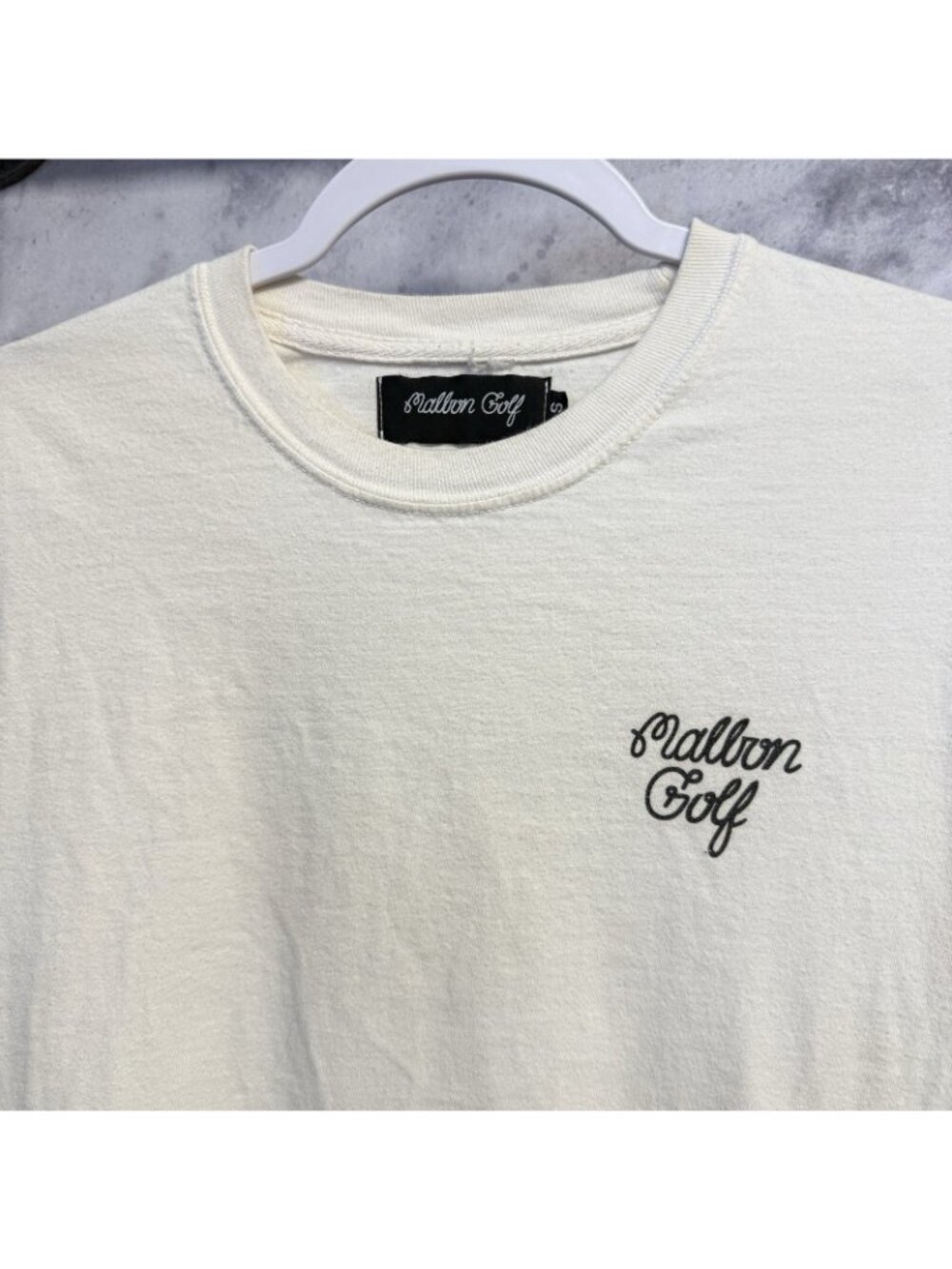 Malbon Golf Grateful Dead Bears Long Sleeve T Shirt Mens Small White - Picture 3 of 10